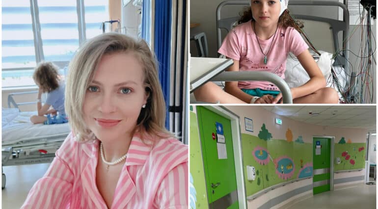 Mirela Vaida stă internată în spital de 7 zile cu fetița ei, după niște simptome anormale: 
