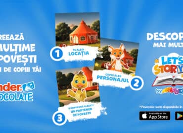 Adu la viață poveștile copiilor tăi cu Kinder Chocolate și Applaydu: Let’s Story! (P) | Demamici.ro