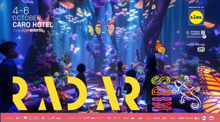 RADAR Kids: Instalații de artă, jocuri interactive și proiecții special create pentru copii | Demamici.ro