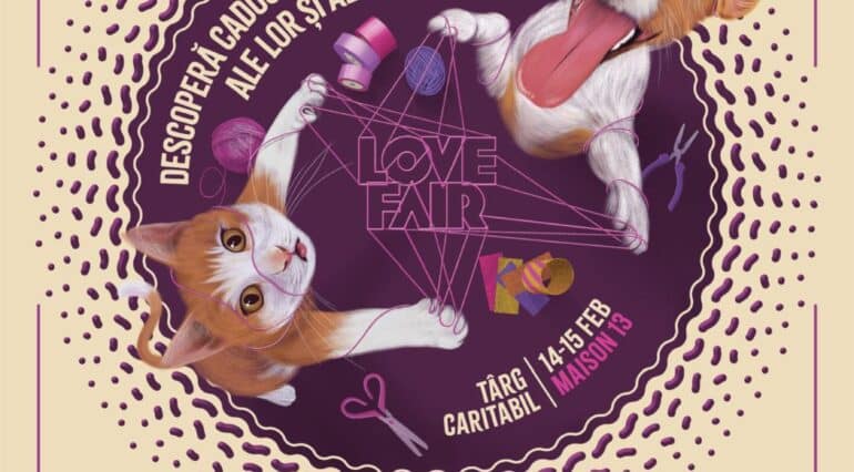 „Love Fair”, târgul caritabil care schimbă soarta animalelor fără stăpân | Demamici.ro